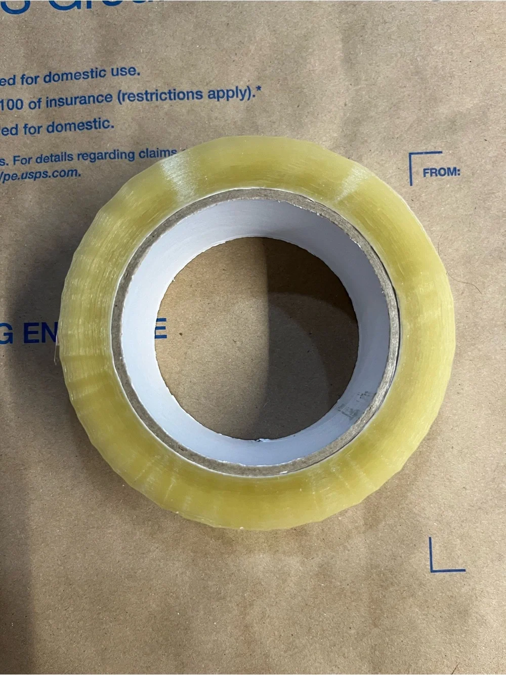(6) Rolls of Clear Packing Tape 2 Inch x 110 Yards Shipping 330 Feet New SEALED